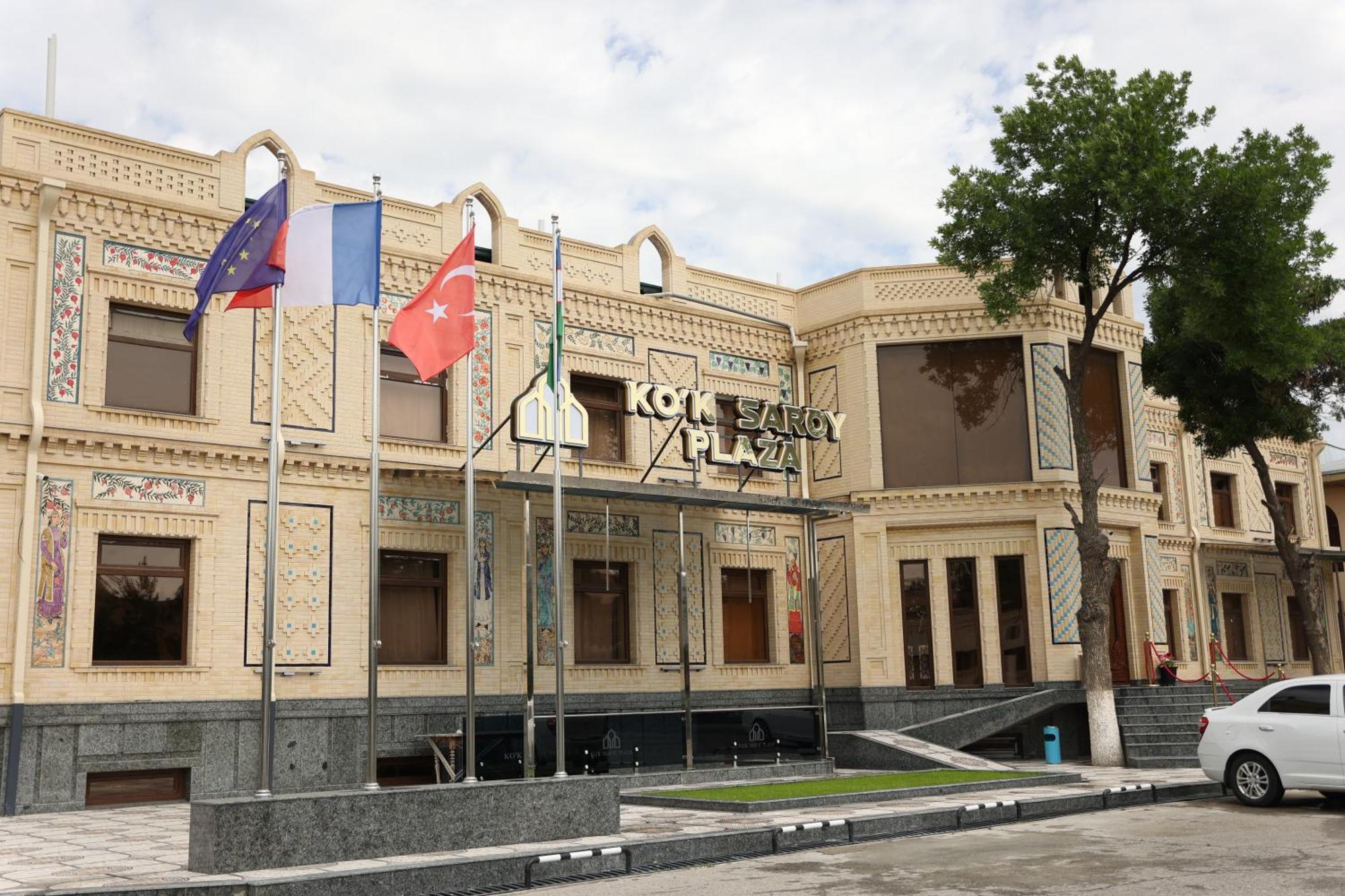 Ko'K Saroy Plaza Hotel Samarkand Exterior photo